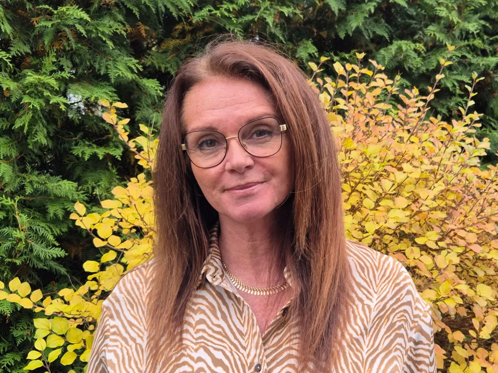 Personportätt på Christina Rönnefall.